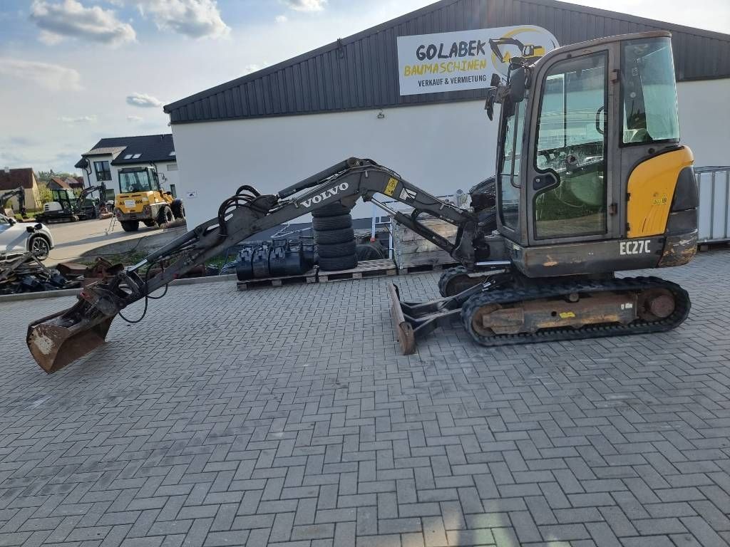 VOLVO ec 27 c Mini excavator €17,500