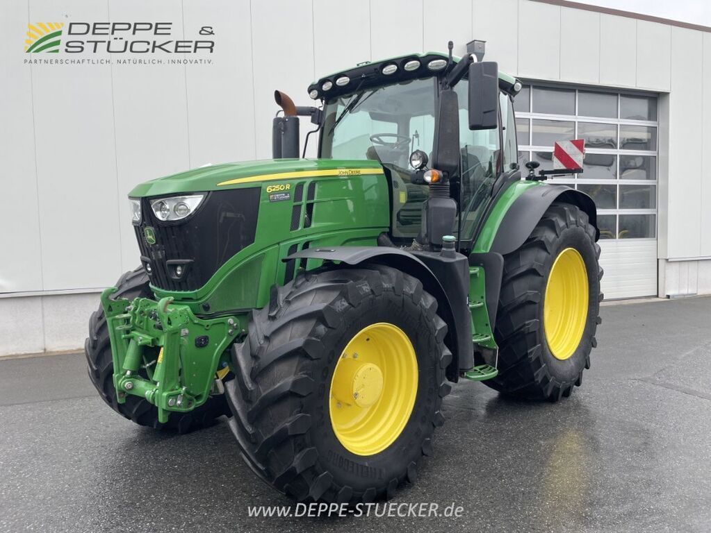 E-FARM: John Deere 6250 R - Traktor - id TTHA2CH - 126.900 € - Produktionsår: 2020 - Motortimer: 4.217,Motoreffekt (HP): 250,Tyskland