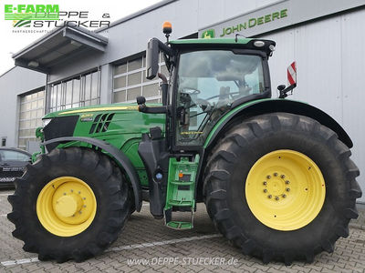 E-FARM: John Deere 6215 R - Tractor - id YJXYC2M - €119,500 - Year of construction: 2019 - Engine hours: 3,353,Engine power (HP): 215,Germany