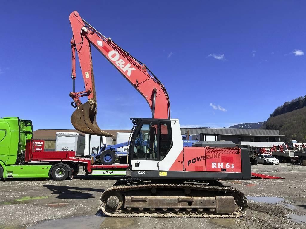 E-FARM: O&K rh 6.5 *2xschaufeln*21000kg* - Excavadora de orugas - id P8IV3BM - 24.500 € - Año: 2001 - Austria