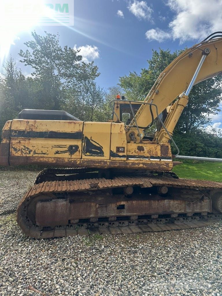 Miniature Caterpillar 325 L Excavator – Engin De Chantier Métal, Occasion Très Bon état
