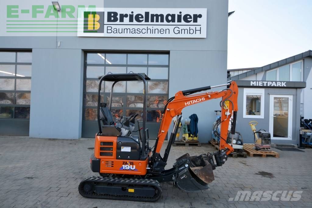 Hitachi zx 19 u-6 Mini excavadora