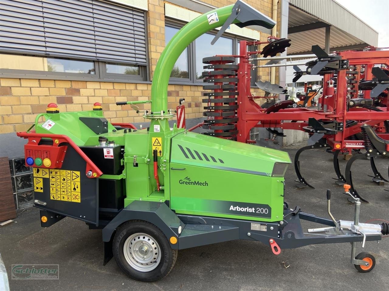 Greenmech arborist 200 wood_chipper_grinder €29,900