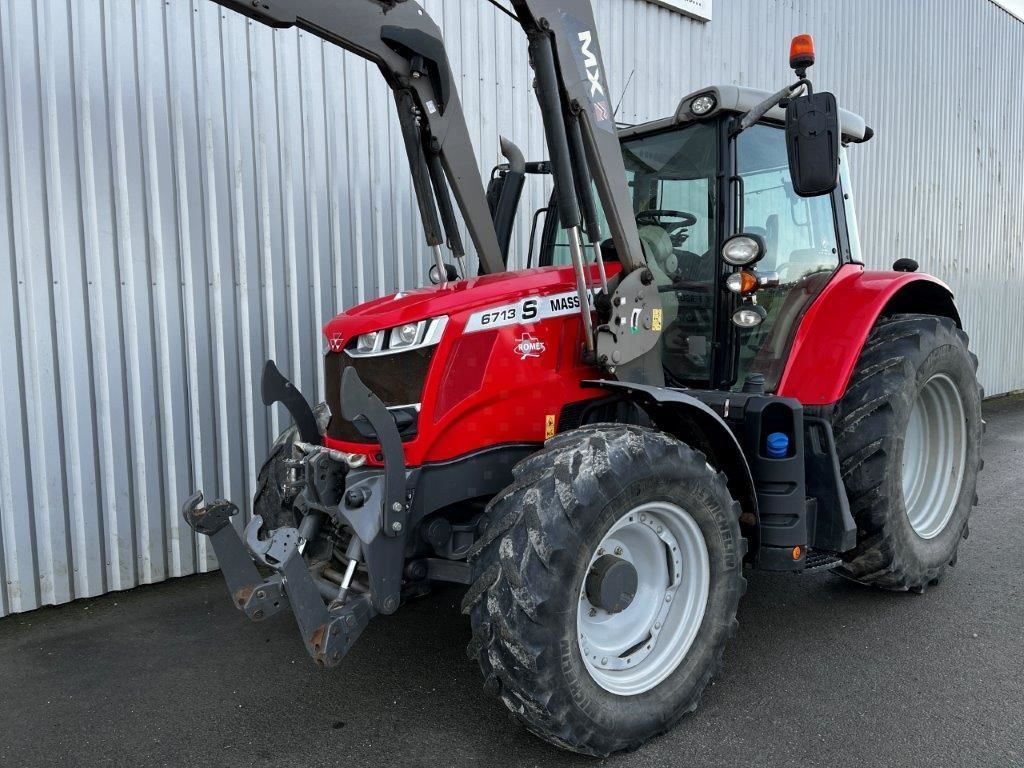 E-FARM: Massey Ferguson 6713 - Tractor - id GSPCQCK - €77,000 - Year of construction: 2020 - Engine hours: 3,100,Engine power (HP): 130,France