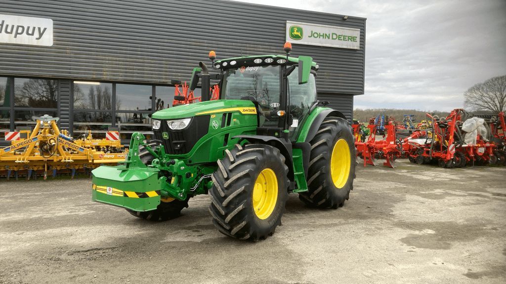 E-FARM: John Deere 6R 155 - Traktor - id 4FMV6JZ - 130.000 € - Produktionsår: 2023 - Motortimer: 614,Motoreffekt (HP): 155,Frankrig