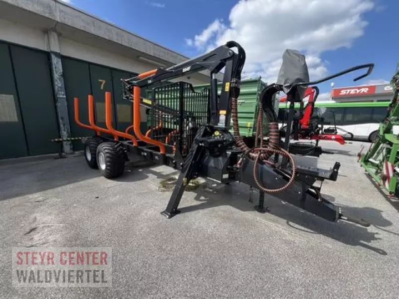 E-FARM: BMF 9 t2 mit kran 720 - Remorque forestière - id 7SPVIJ8 - 25 416 € - Année: 2023 - Autriche