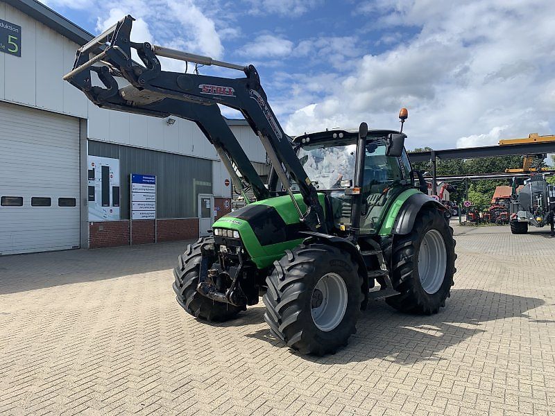 E-FARM: Deutz-Fahr Agrotron M615 Profiline - Tractor - id BCLQZDT - Year of construction: 2012 - Engine hours: 7,565,Engine power (HP): 145,Germany