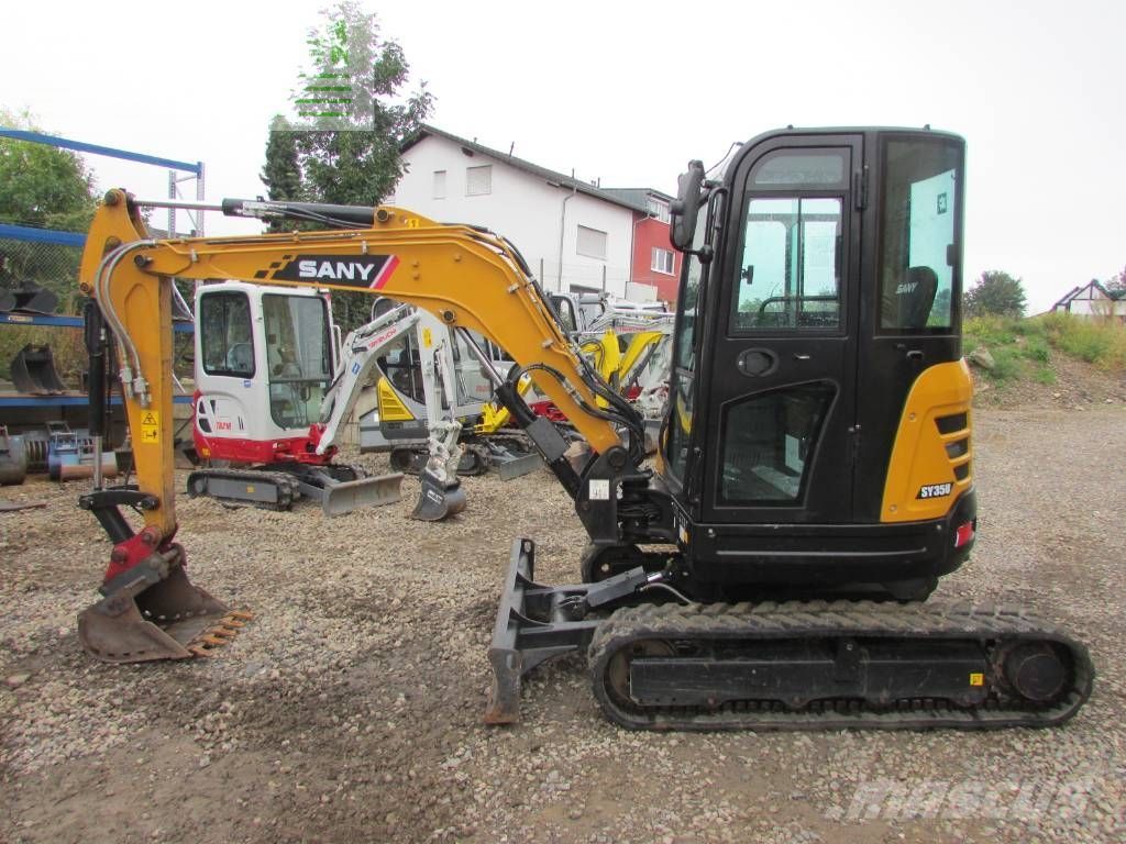 Sany sy 35 u minibagger 27.000 eur / ac Mini kotrógép 27 000 EUR