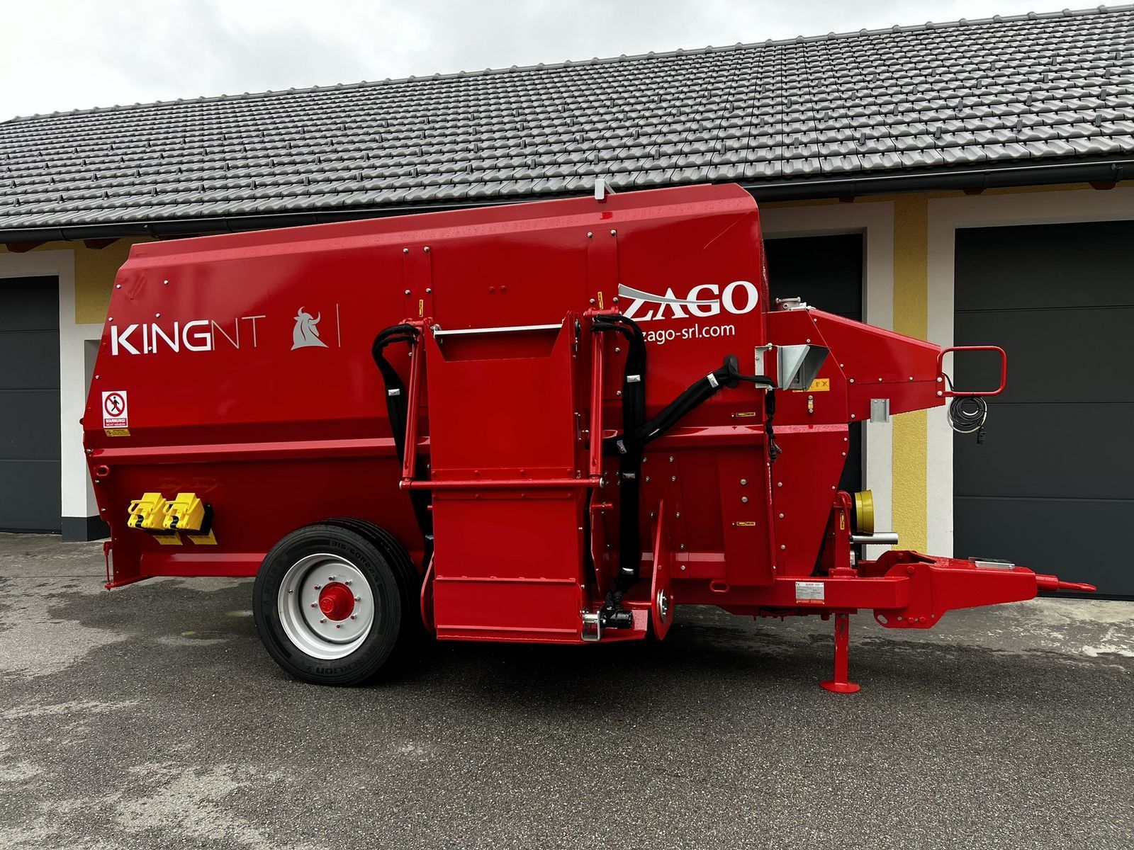 Zago king nt 130 Mixer feeder