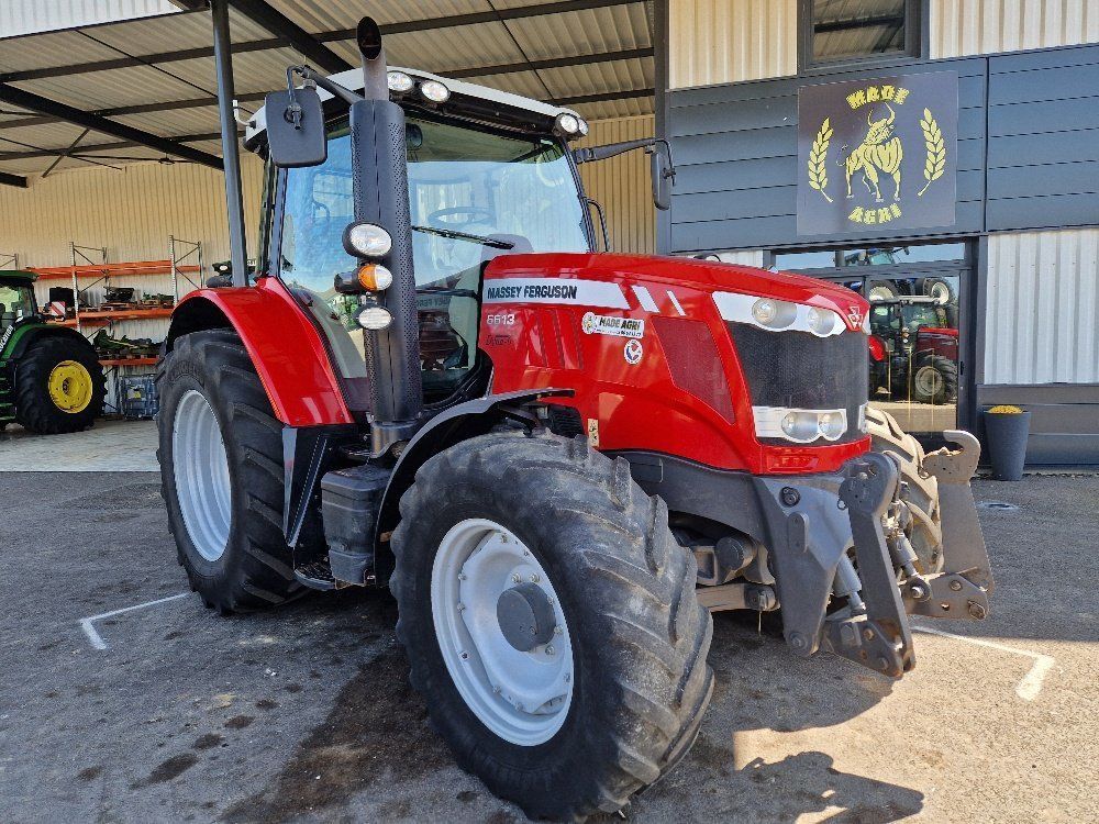 E-FARM: Massey Ferguson 6613 Efficient - Tractor - id QPETWCI - 52.000 € - Año: 2016 - Horas: 5495,Potencia del motor: 130,Francia