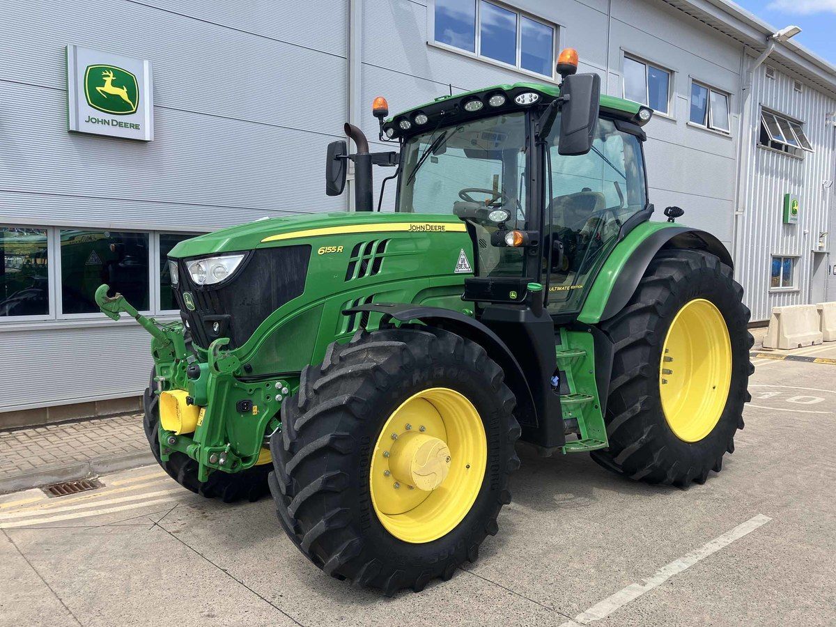 E-FARM: John Deere 6155 R - Tractor - id KBT7TB8 - Año: 2022 - Horas: 2395,Potencia del motor: 155,Reino Unido