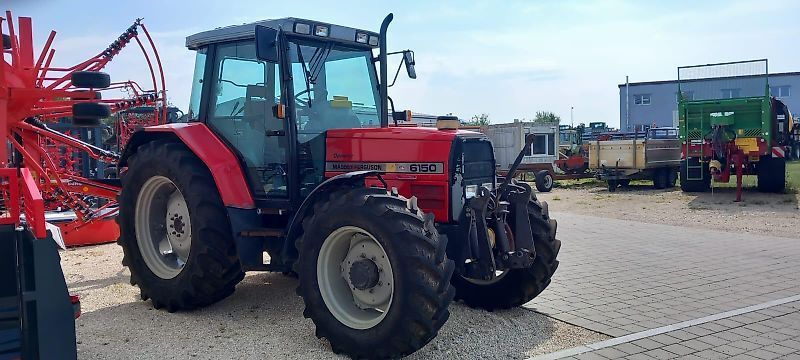 E-FARM: Massey Ferguson mf 6150 a / traktor / 100 ps / allrad / druckluft - Traktor - id 2L98V3A - Rok produkcji: 1996 - Motogodziny: 6300,Moc silnika: 95,Niemcy