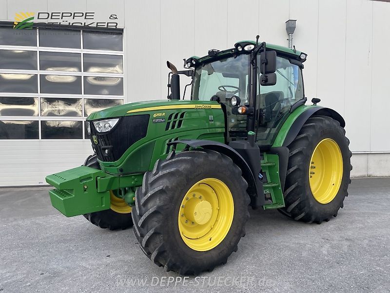 E-FARM: John Deere 6155 R - Traktor - id TMPAJGL - 122.700 € - Baujahr: 2018 - Abgelesene Motorstunden: 1.838,Motorleistung (PS): 155,Deutschland
