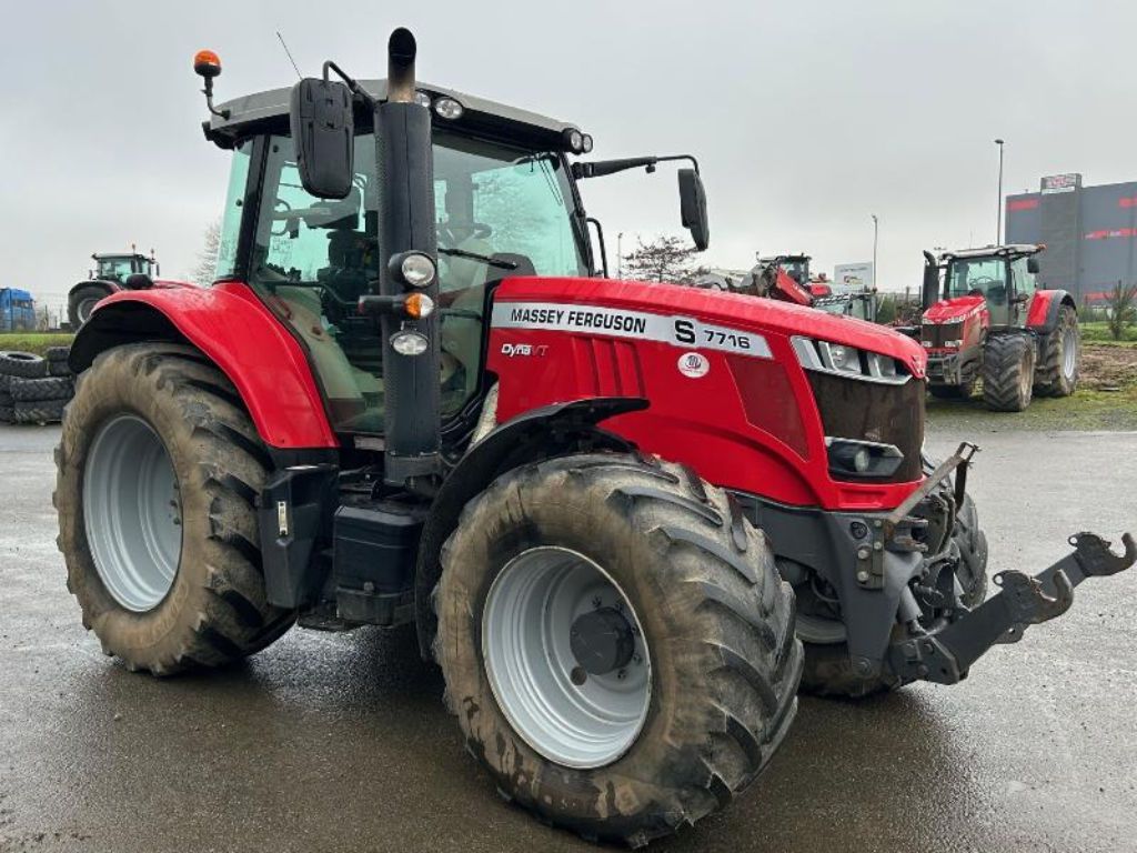 E-FARM: Massey Ferguson 7716S - Traktor - id HQZMZXU - 70.000 € - Baujahr: 2018 - Abgelesene Motorstunden: 5.900,Motorleistung (PS): 160,Frankreich