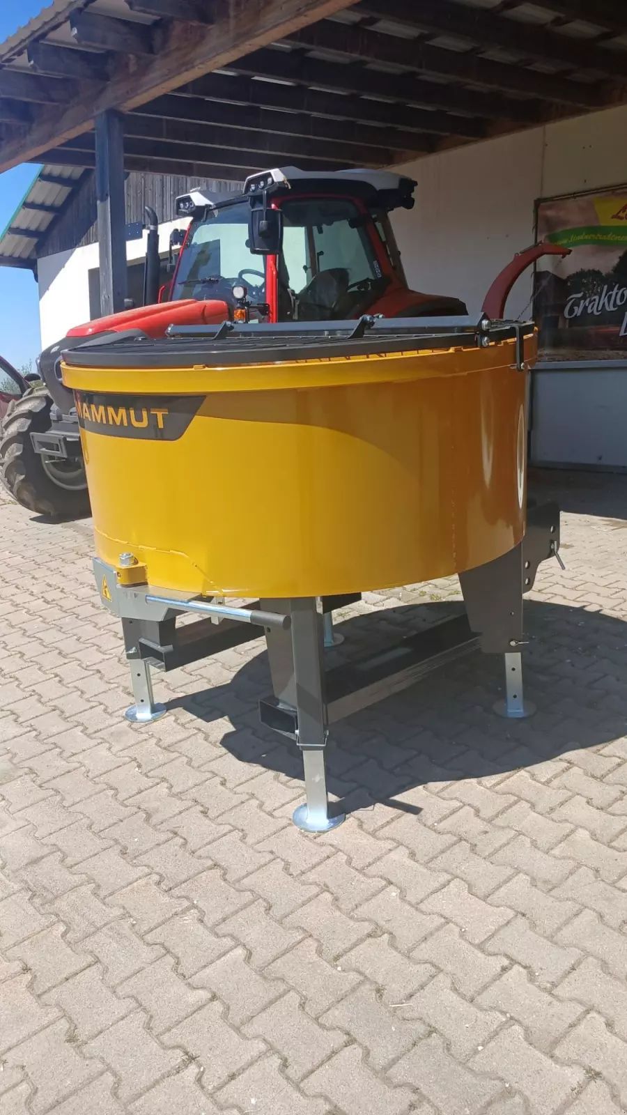 MAMMUT betonmischer, mammut, tm150, zwangsmischer Míchačka na beton 3 597 €
