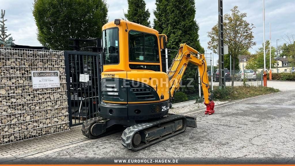 E-FARM: HYUNDAI minibagger robex 25 z 9ak powertilt schnellw. ms03 - Minibagger - id SRJQMHH - 25.900 € - Baujahr: 2017 - Deutschland
