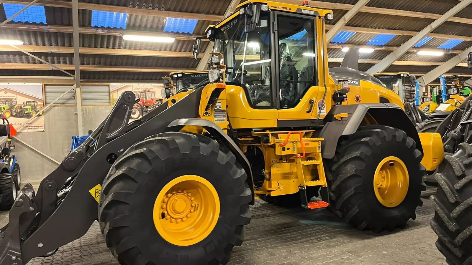VOLVO l 90 h h2 agriculture dk-maskine, co-pilot, lang-bom & med brede 750/65r26 hjul Wheel loader €220,817