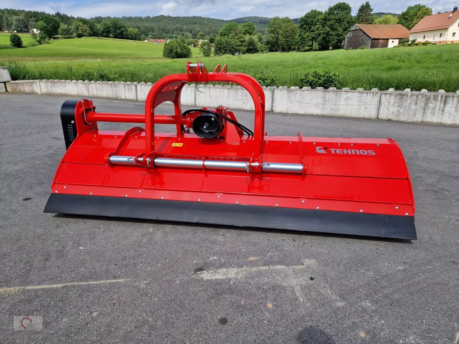 TEHNOS mu 280 rlw front heck mulcher hydraulische seitenverschiebung Topper