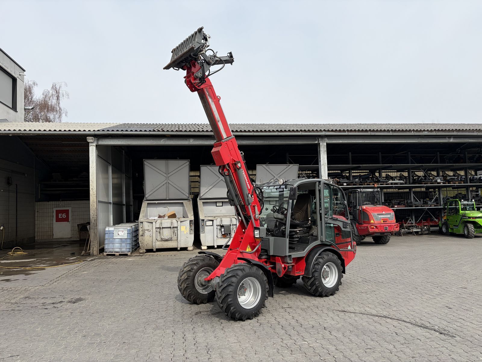 Weidemann 2070cx80 tele mit euro 30km/h Ładowarka kołowa 46 800 €