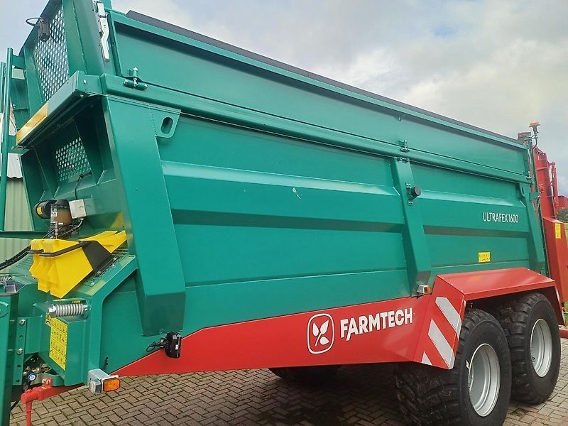 Farmtech ultrafex 1600 Manure and compost spreader €63,000