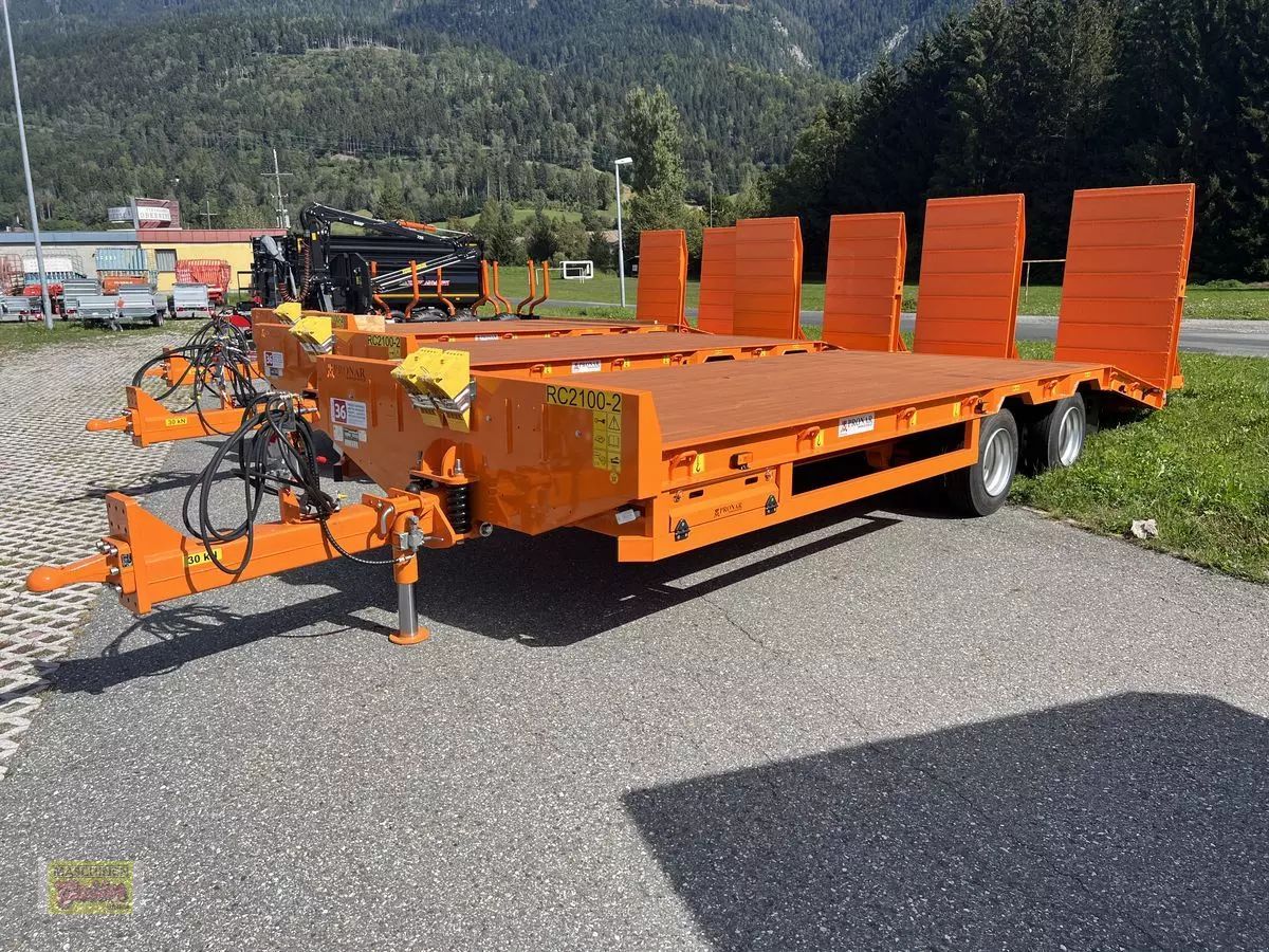 E-FARM: Pronar rc 2100/2 mit hydr. rampen breite ausführung - Trailer - id RBGTKCV - €23,250 - Austria