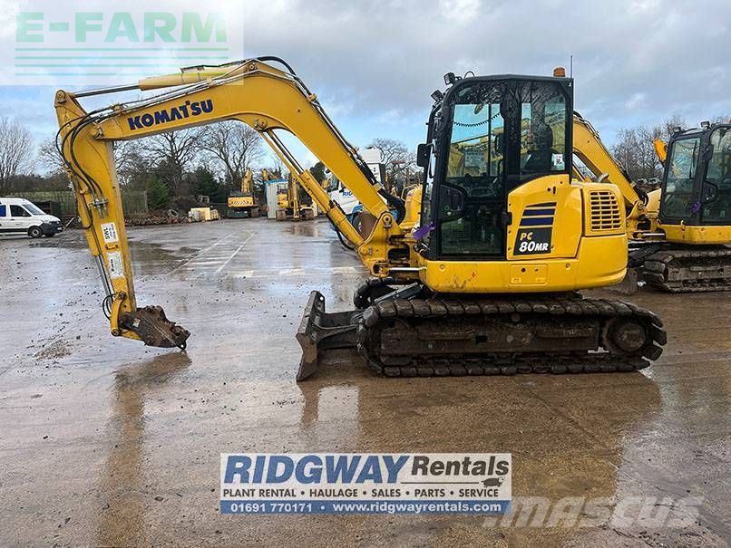 KOMATSU pc 80 mr Mini bageri 51 921 €
