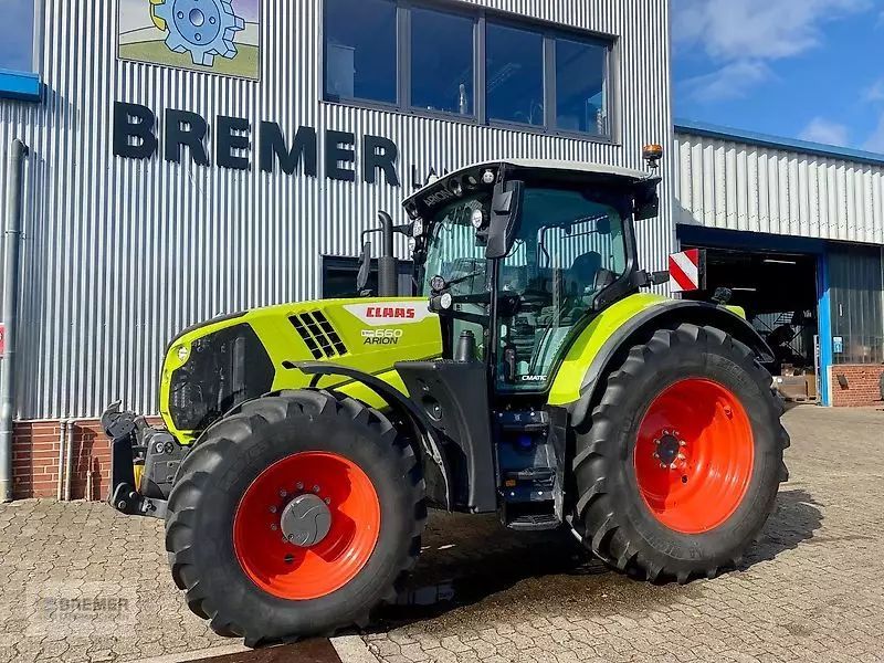 E-FARM: Claas Arion 660 CMATIC CEBIS - Traktor - id GEGBLB9 - Baujahr: 2024 - Abgelesene Motorstunden: 659,Motorleistung (PS): 204,Deutschland