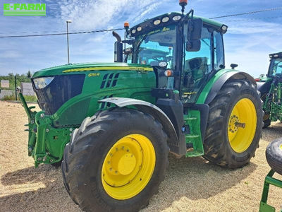 E-FARM: John Deere 6155 R - Tractor - id QCPQLEC - €98,000 - Year of construction: 2020 - Engine hours: 4,120,Engine power (HP): 155,France