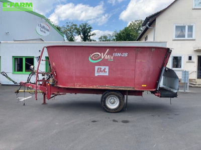 E-FARM: BVL v-mix 15n 2s futtermischwagen - Mixer feeder - id 8MA7YN2 - €6,400 - Year of construction: 2011 - Germany