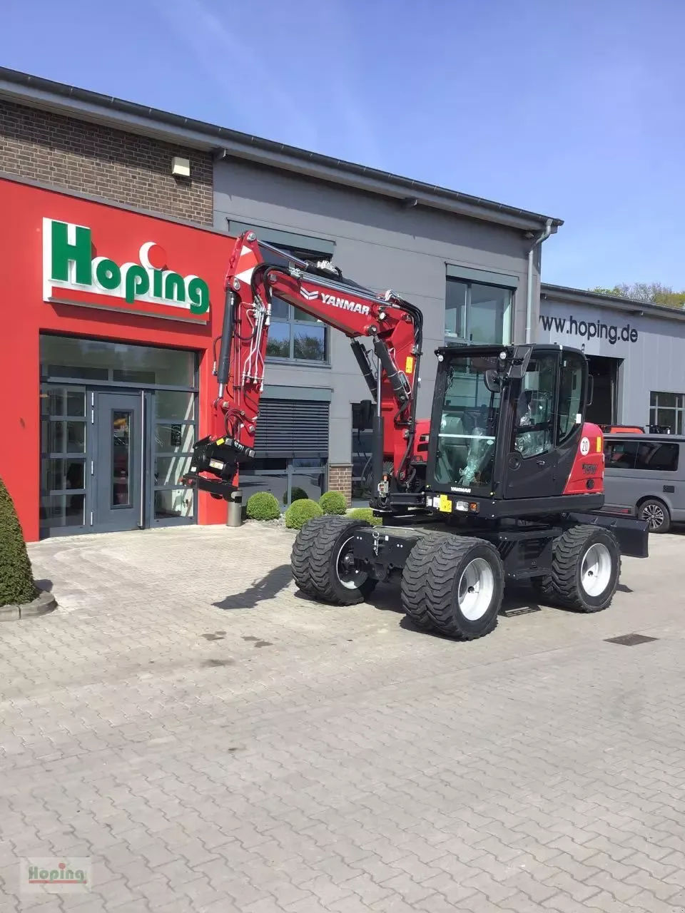 E-FARM: Yanmar b75w - Pelleteuse - id D9M7E8S - Année: 2022 - Puissance du moteur (chevaux): 73,Allemagne