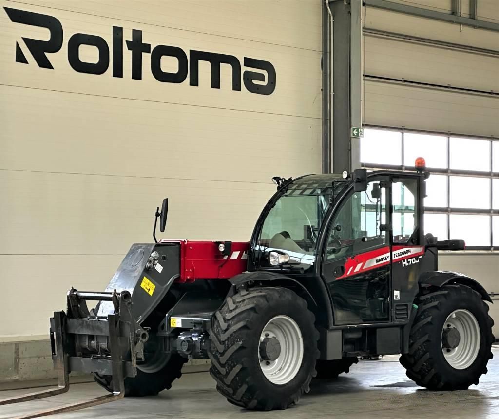 E-FARM: Massey Ferguson th 7035 - Ładowacz teleskopowy - id HA5V7QN - 44 830 € - Rok produkcji: 2017 - Motogodziny: 5114,Moc silnika: 101,Polska