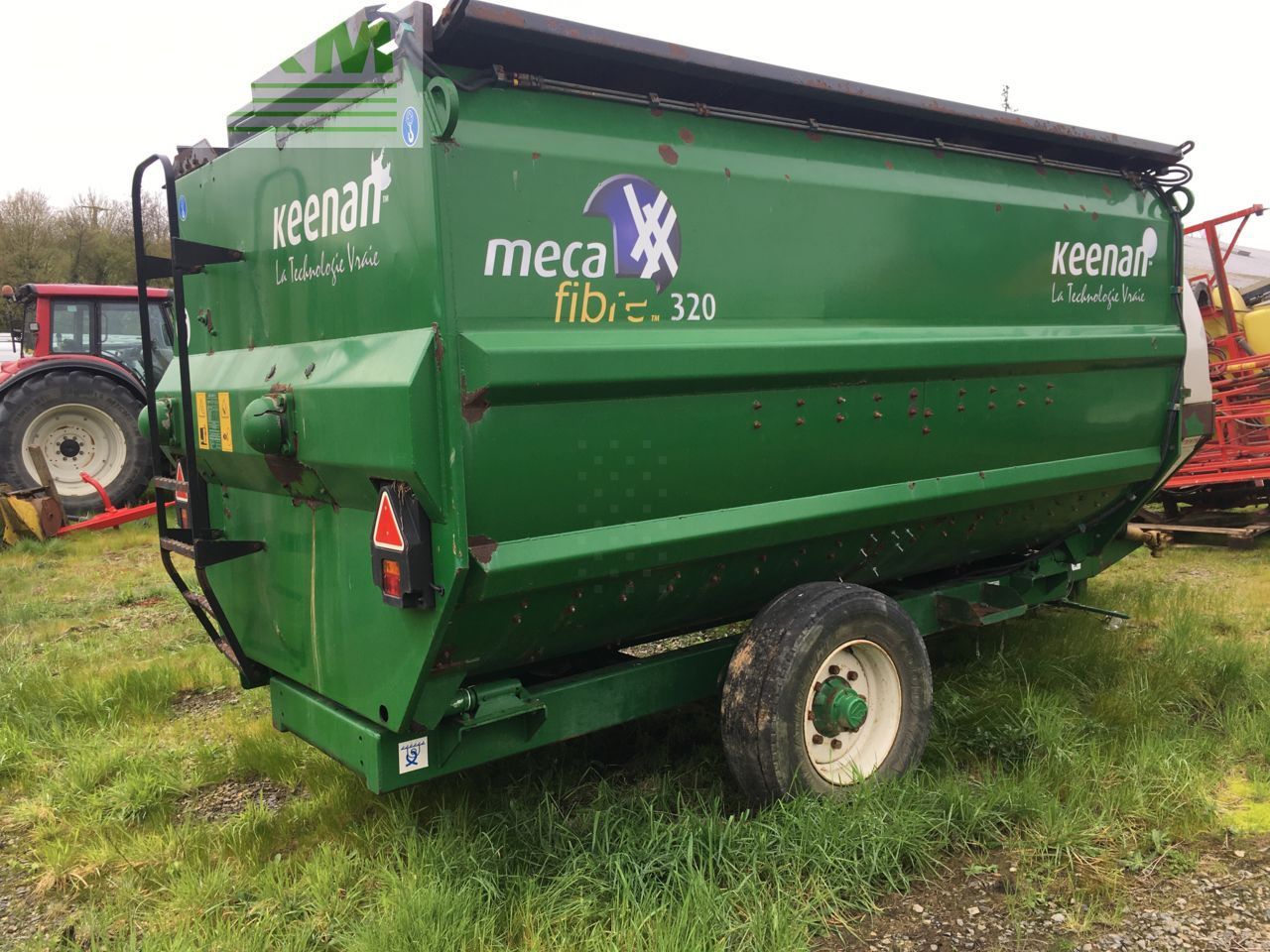 KEENAN meca fibre 320 Przyczepa do mieszania paszy 9400 €