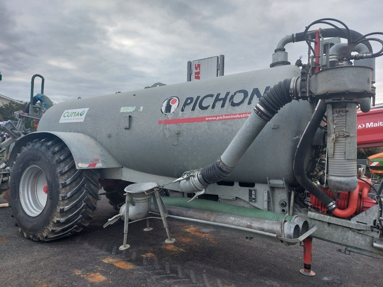 E-FARM: Pichon tci 11350 ep.7 - Samojezdny wóz asenizacyjny - id EWZPNDG - 30 000 € - Rok produkcji: 2016 - Francja