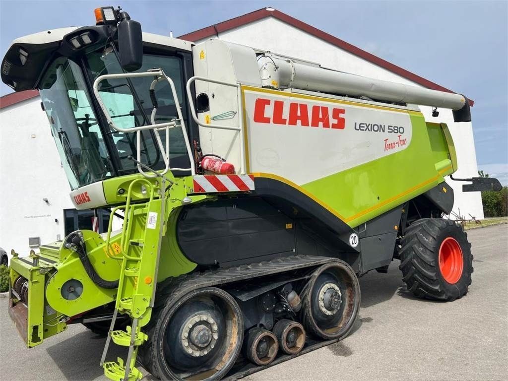 E-FARM: Claas Lexion 580 Terra-Trac - Mähdrescher - id S5MUNIX - 57.500 € - Baujahr: 2004 - Abgelesene Motorstunden: 4.450,Motorleistung (PS): 430,Deutschland