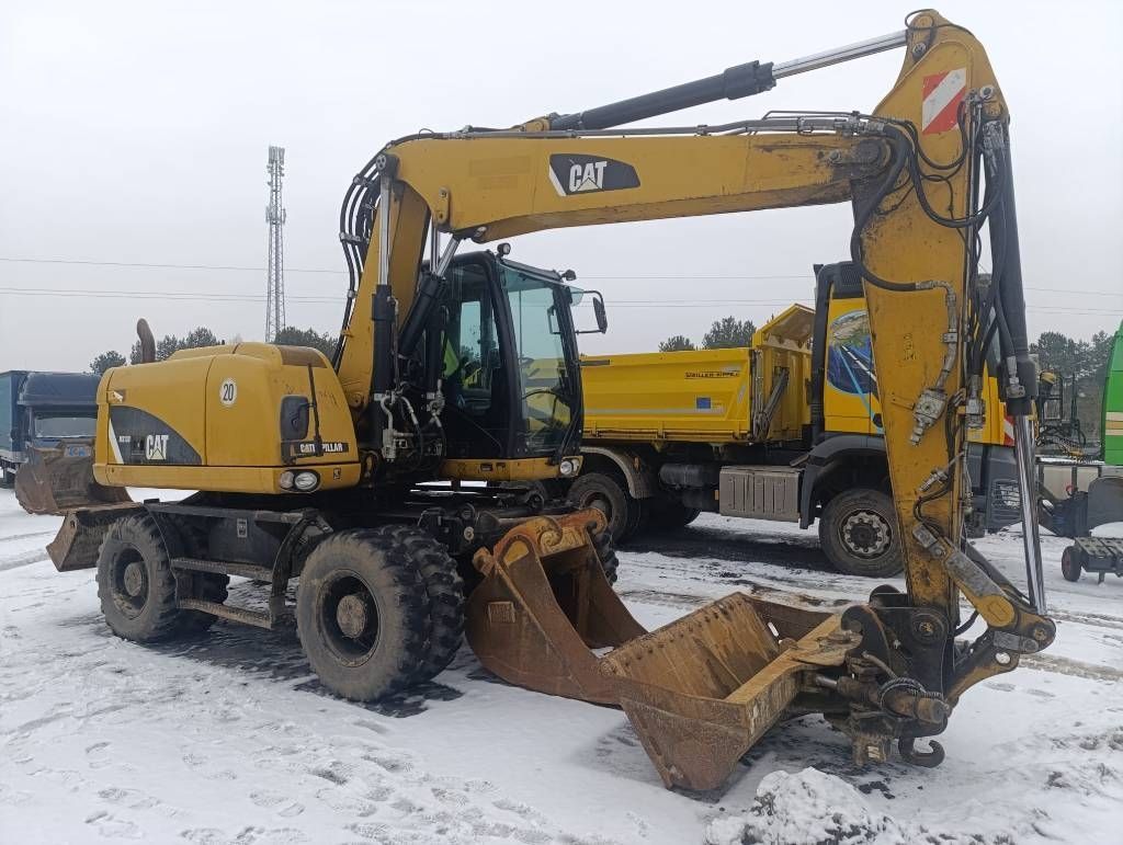Caterpillar m313d Excavadora de ruedas