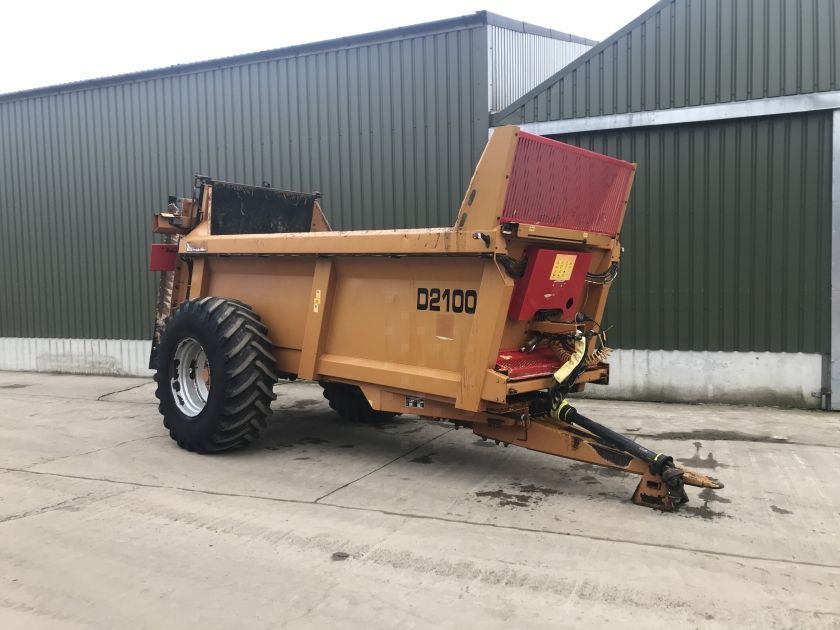 E-FARM: Richard Western d2100 muck spreader - Manure and compost spreader - id XLUKTV2 - €15,853 - Year of construction: 2014 - United Kingdom