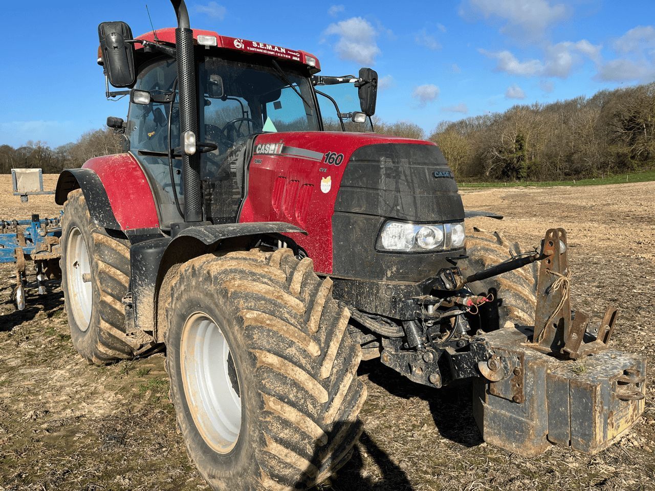 E-FARM: Case IH CVX 160 - Traktor - id QPJKIES - 68 000 € - Rok produkcji: 2015 - Motogodziny: 5100,Moc silnika: 160,Francja