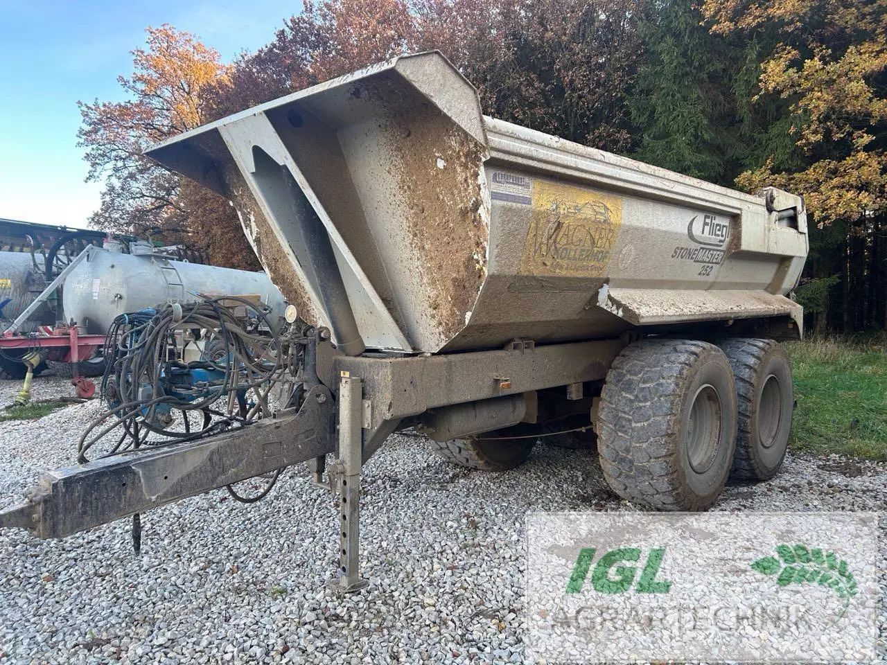Fliegl stone master 252 Tipper €23,000