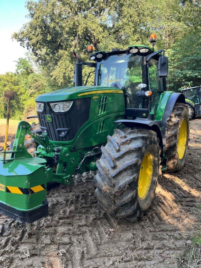 E-FARM: John Deere 6195 M - Tractor - id HWVMUJ7 - Year of construction: 2023 - Engine hours: 550,Engine power (HP): 195,France