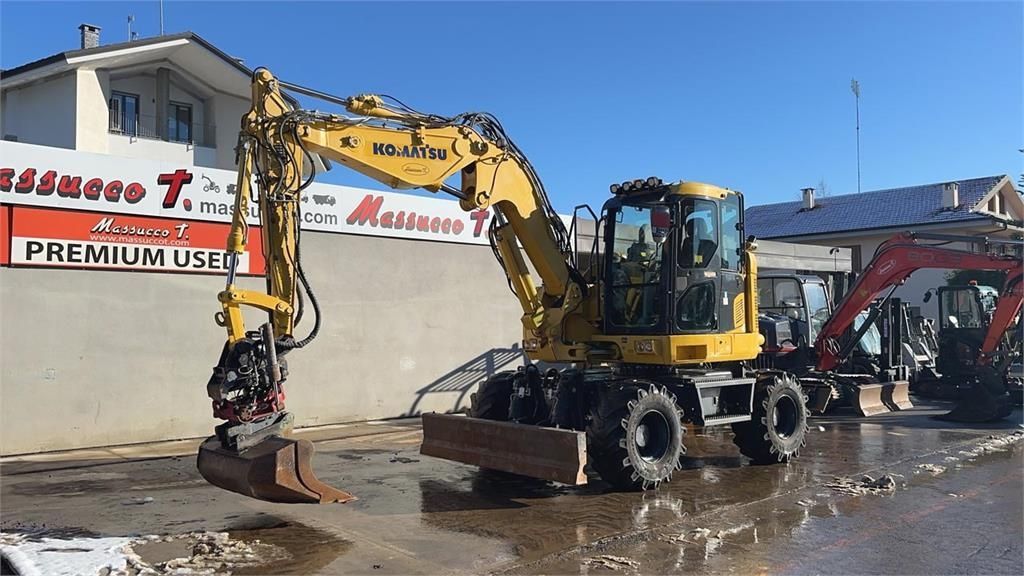 KOMATSU pw118mr-11 Wheeled excavator €125,000