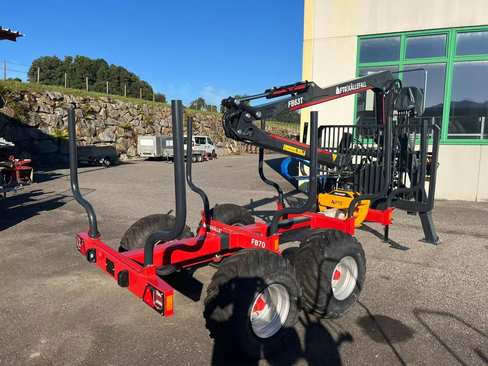 Källefall fb 70 Forestry trailer €22,167
