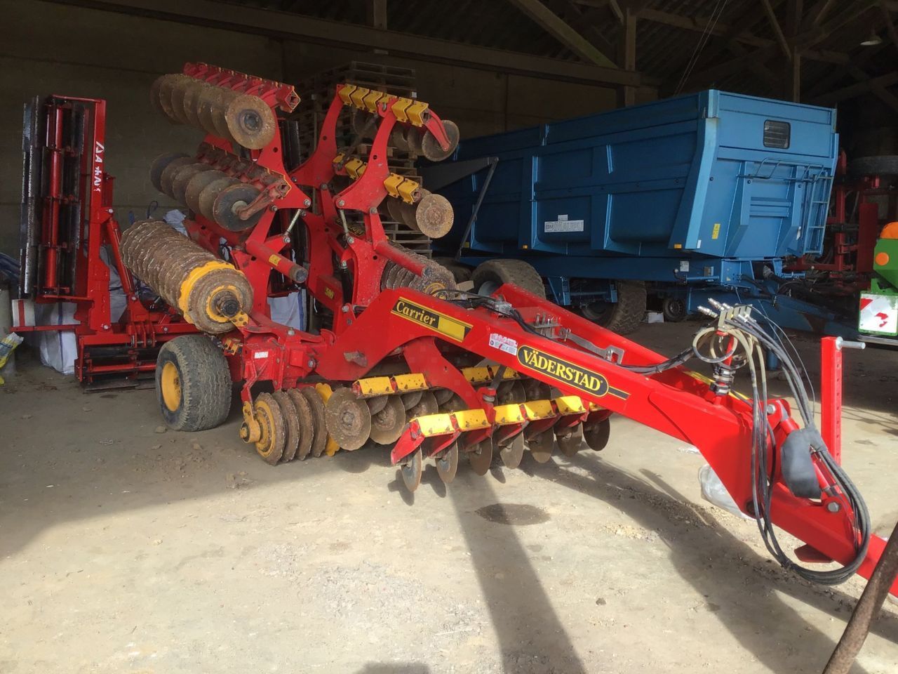 E-FARM: väderstad carrier 500 - Cultivateur - id FQKHHBS - 14 000 € - Année: 2007 - France