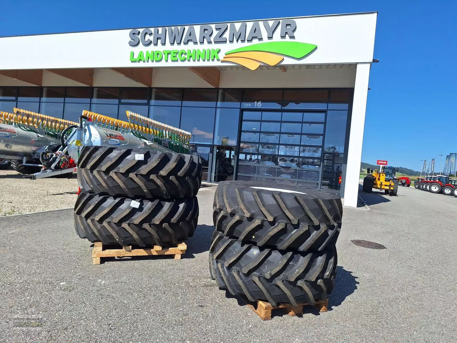 E-FARM: TRELLEBORG 650/65r38+540/65r28 - Räder und Raupenlaufwerk - id NWBCFZE - Österreich