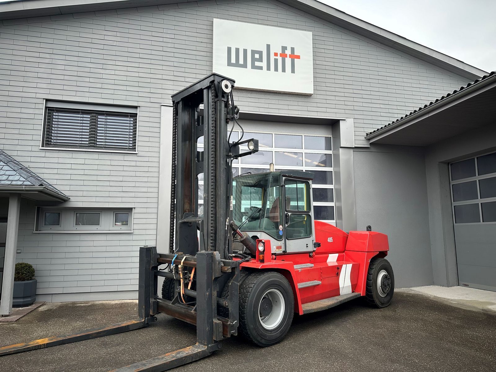 Kalmar dce 160-12 - zinkenverstellung - seitenschub ! Maszt sztaplowy 85 000 €