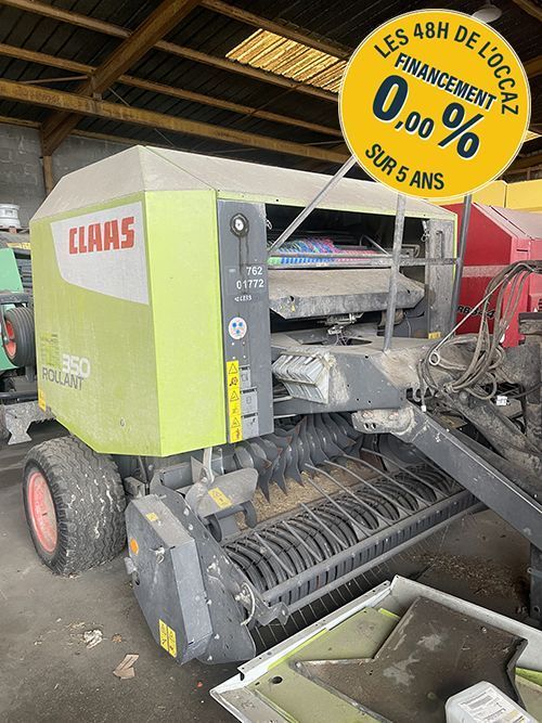 E-FARM: Claas rollant 350 - Presse à balles - id X1GAWYV - 14 500 € - Année: 2015 - Balles produites: 16 000,France