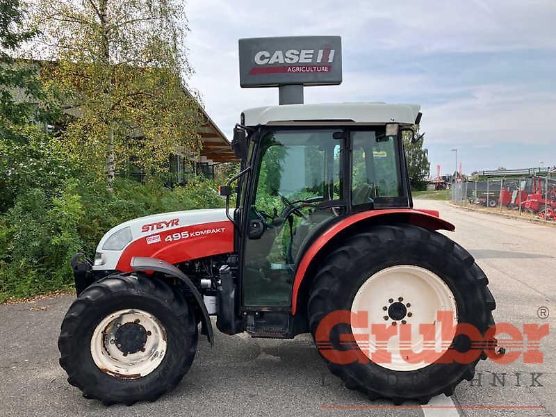 E-FARM: Steyr Kompakt 495 - Traktor - id TGMQNRH - 27.950 € - Leto izgradnje: 2006 - Število ur motorja: 7.150,Moč motorja (HP): 90,Nemčija
