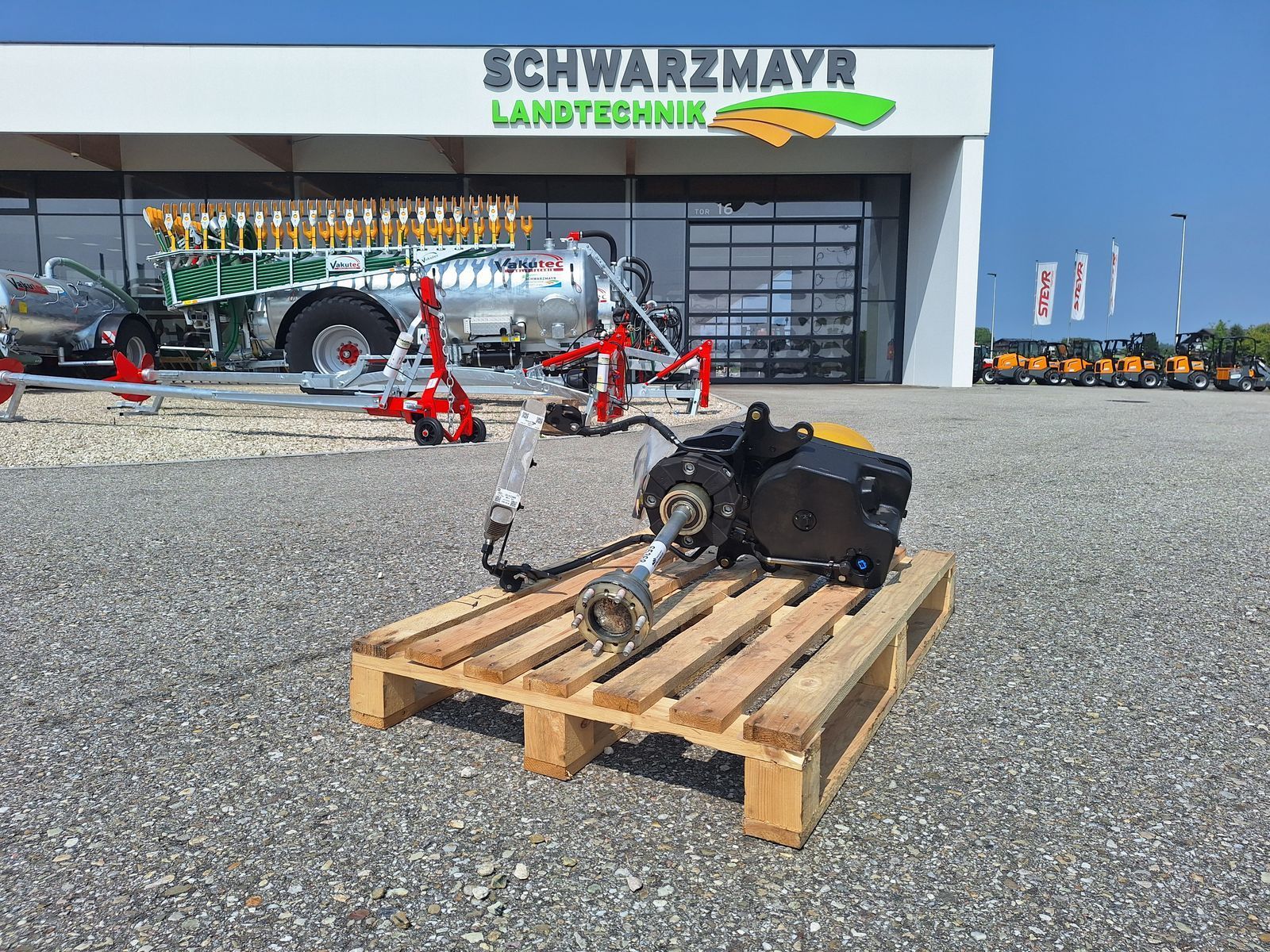 E-FARM: Steyr frontzapfwelle - Część - id 6HQSRQL - 3250 € - Rok produkcji: 2023 - Austria