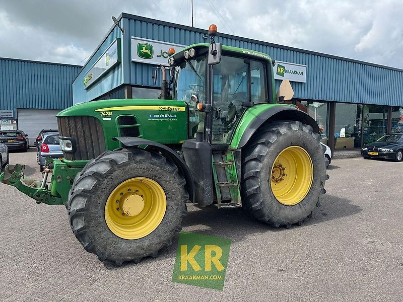 E-FARM: John Deere 7430 Premium - Tracteur - id PIBADAE - Année: 2008 - Puissance du moteur (chevaux): 166,Pays-Bas