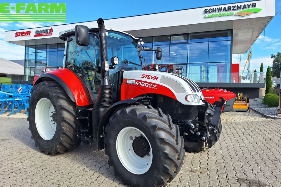 Steyr 4120 Multi - Traktor - id IFFQ5AB - 78.931 € - Baujahr: 2019 -  Motorleistung (PS): 117