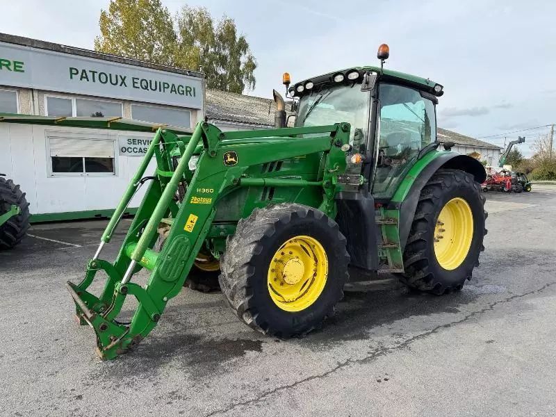 E-FARM: John Deere 6140 R - Tractor - id 6YESX7I - 49.900 € - Año: 2014 - Horas: 12.556,Potencia del motor: 140,Francia
